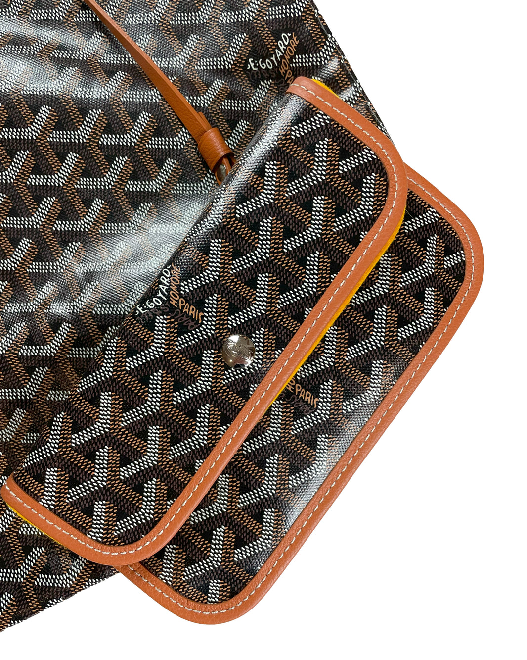 Goyard Saint Louis GM Tote Bag Sterling Silver Hardware
