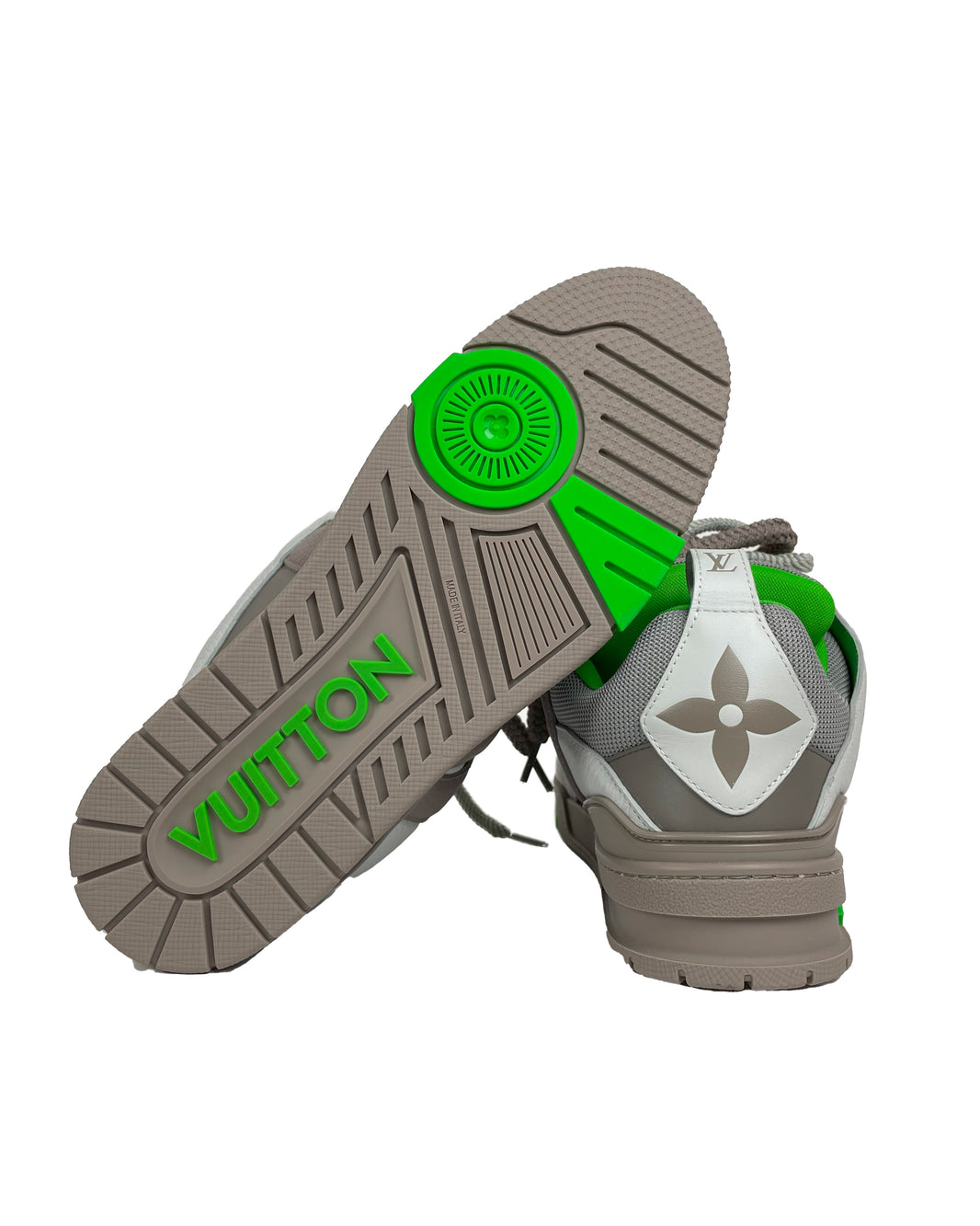 Louis Vuitton LV Skate Sneaker Green Grey Archival