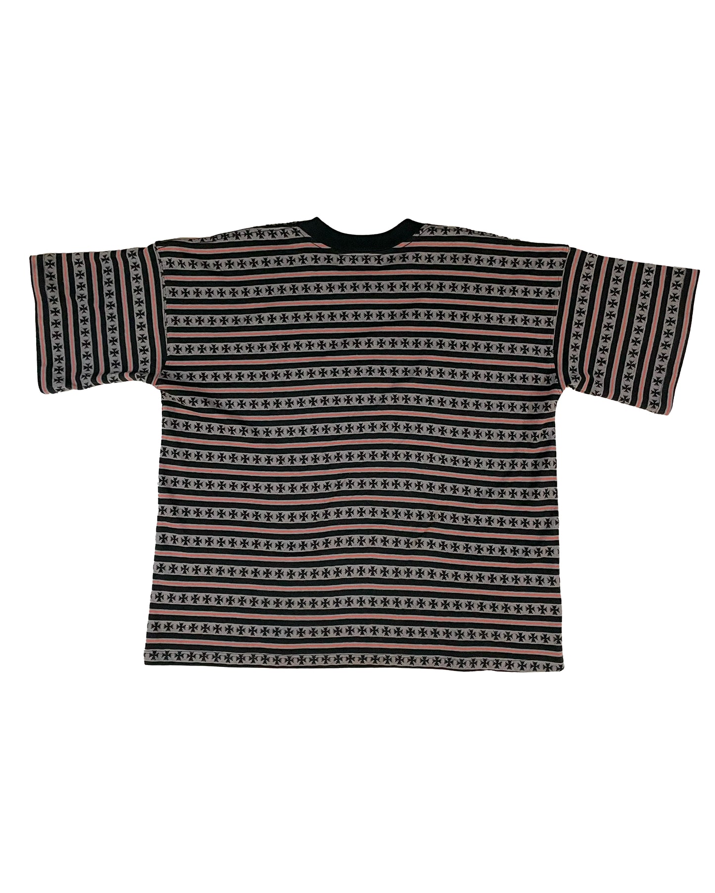 Black Striped CH Plus Knit Tee