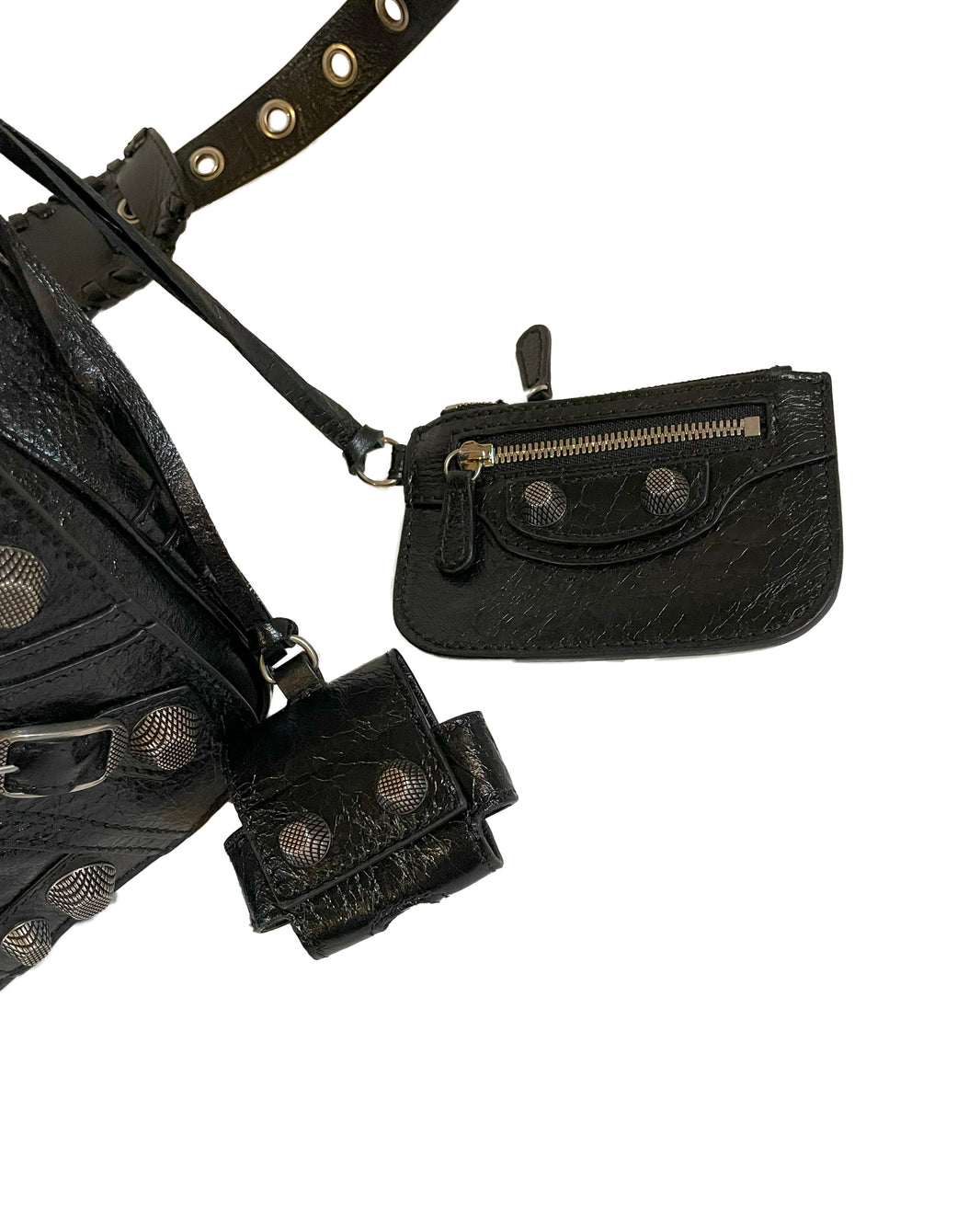 Balenciaga Cagole Messenger Bag Authenticated Designer