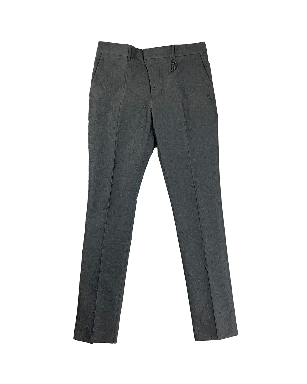 Monogram Grey Suit Trousers