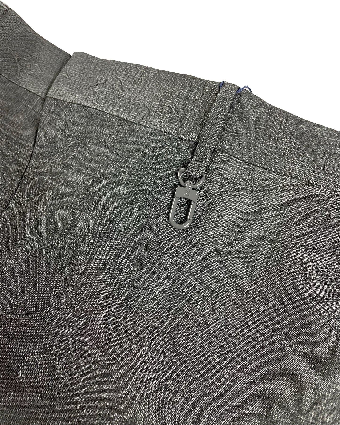 Monogram Grey Suit Trousers