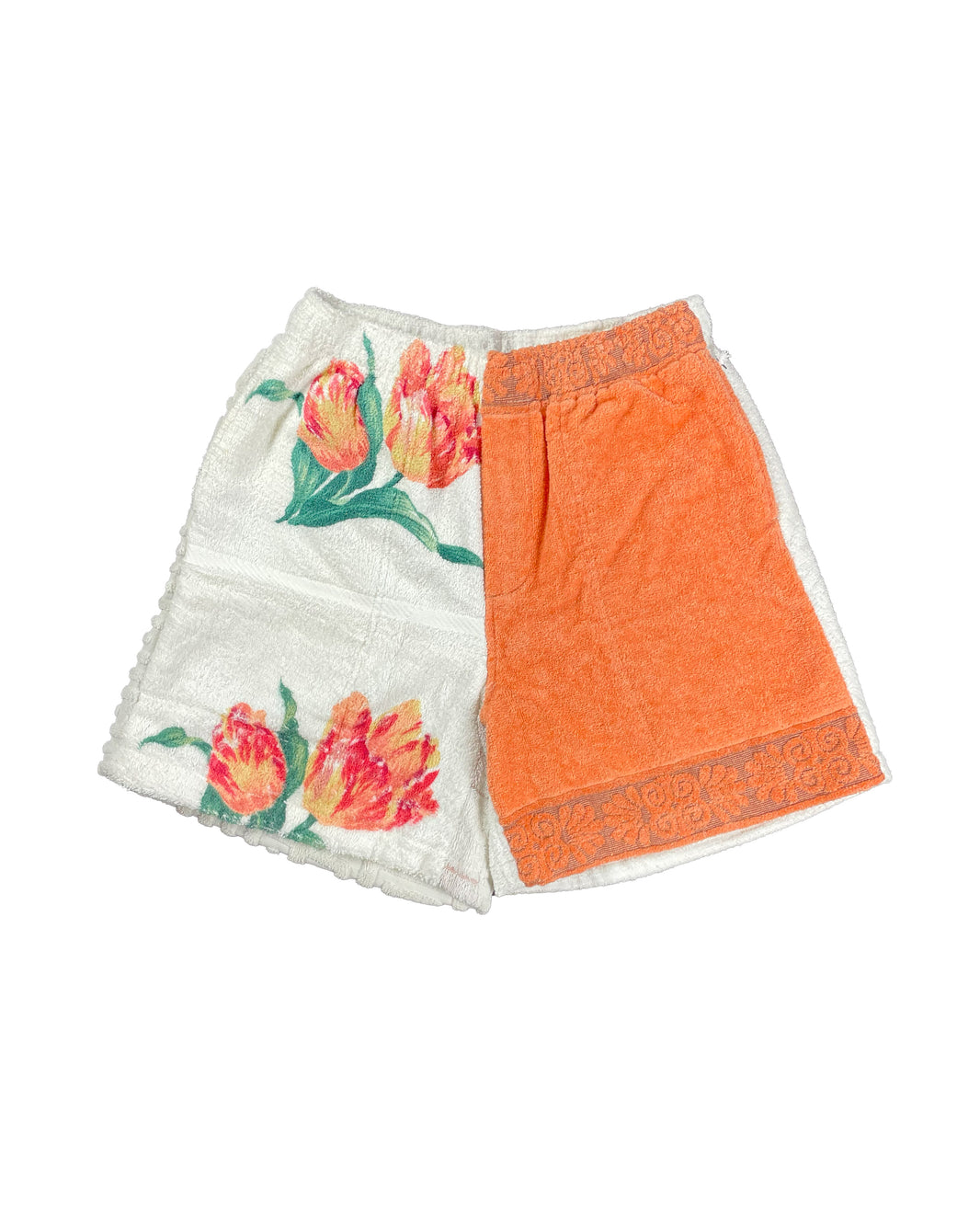 1/1 Floral Pear Fruit Duo Towel Shorts