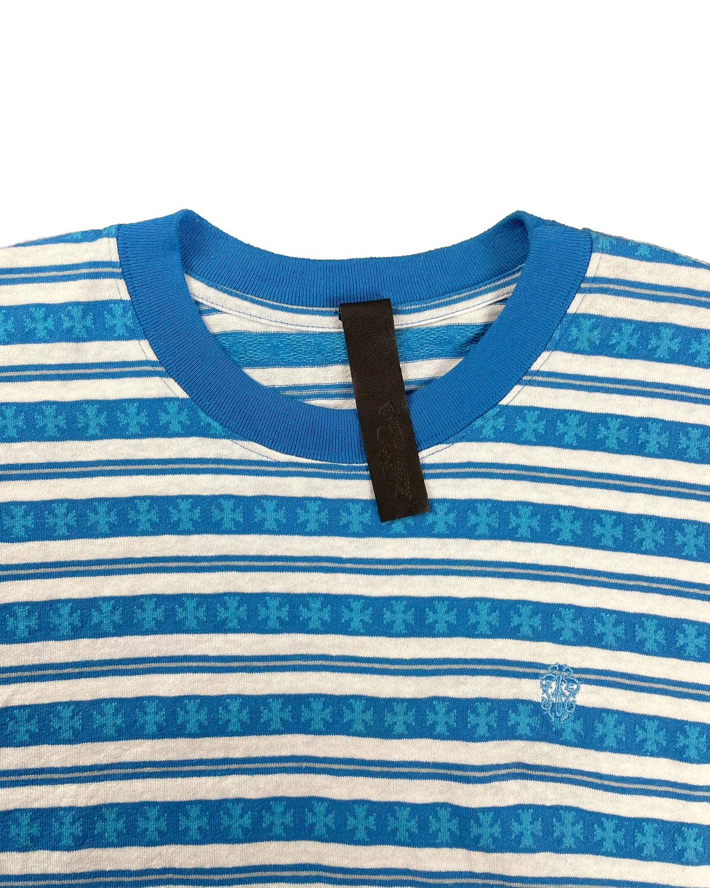 Blue Striped CH Plus Knit Tee