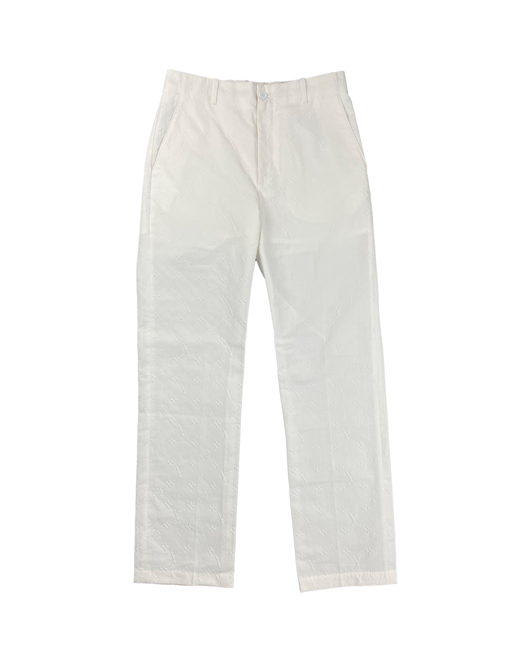 Monogram Resort Cotton Chino Pants