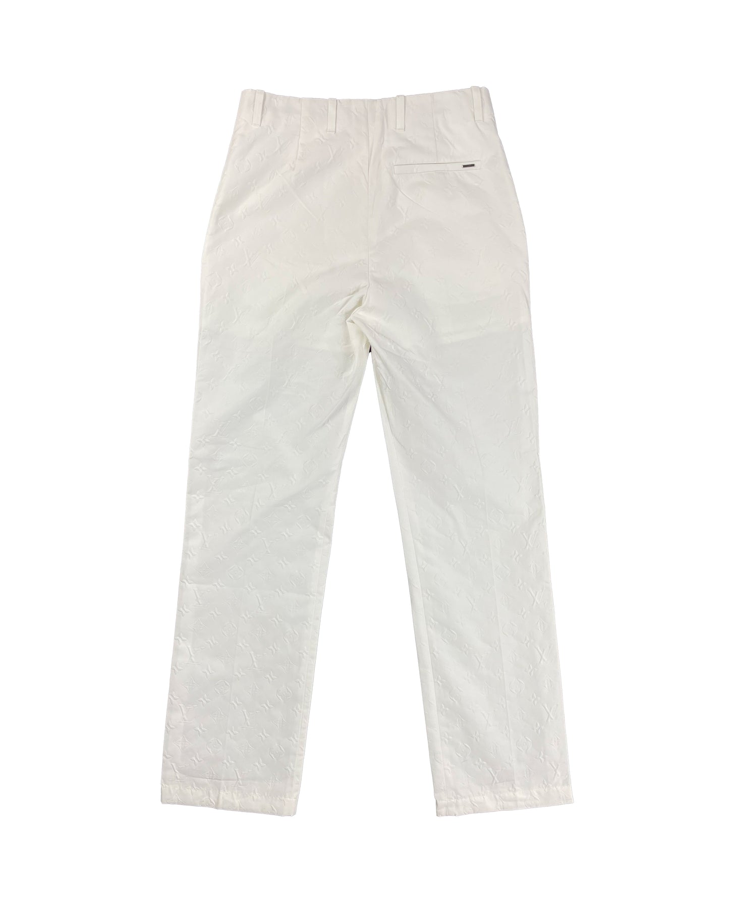 Monogram Resort Cotton Chino Pants