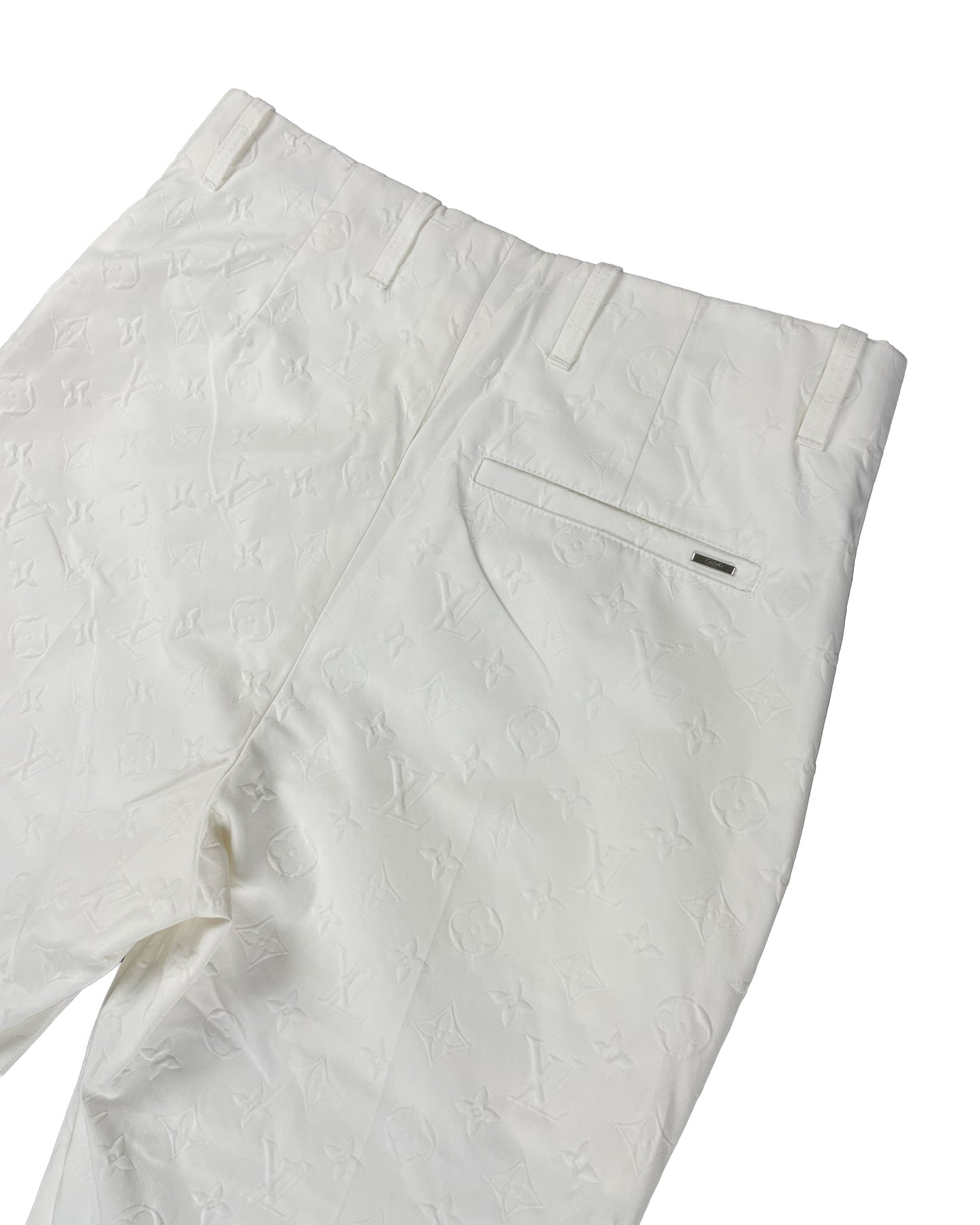 Monogram Resort Cotton Chino Pants