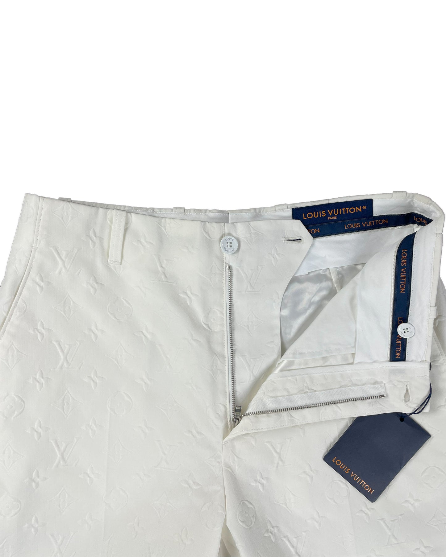 Monogram Resort Cotton Chino Pants