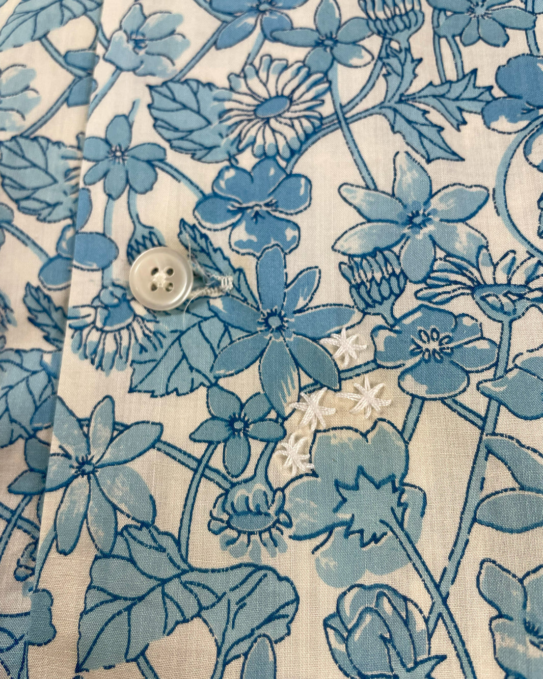 BODE 50s Vintage 'Frosted Flower' Shirt 1/1 Archival