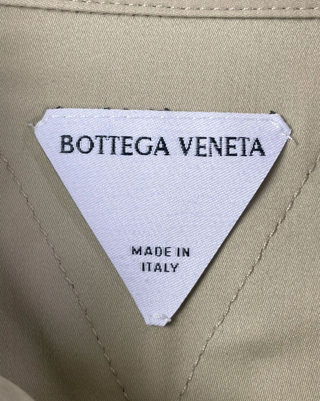 Bottega Veneta Short-Sleeved Silk / Viscose Cotton Shirt Authenticated Designer