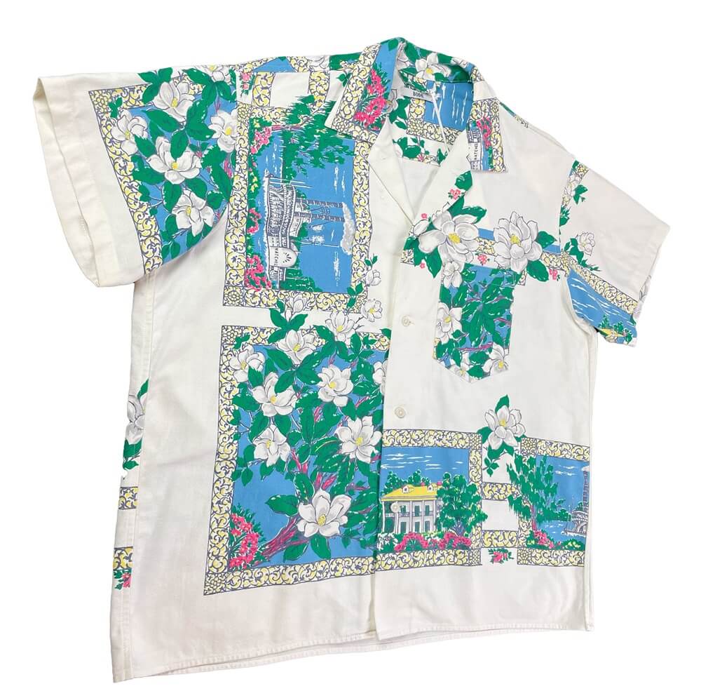 BODE 1/1 'River Ferry' Tablecloth Shirt Verified YP Collective