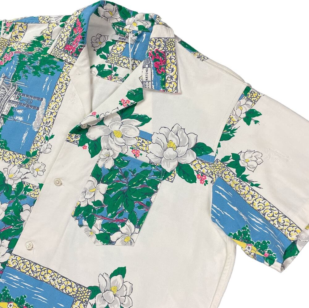 BODE 1/1 'River Ferry' Tablecloth Shirt Archival