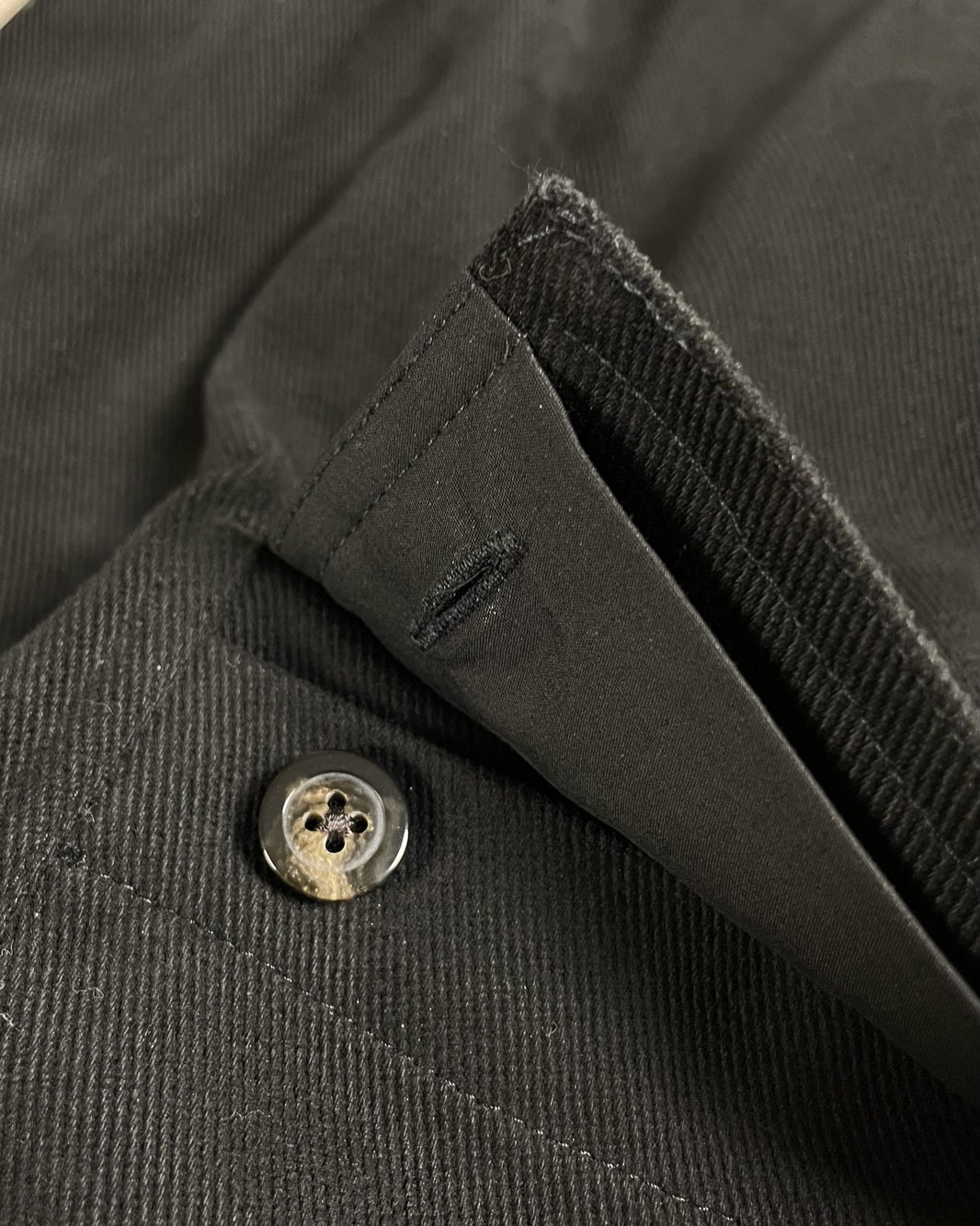 Rick Owens Long Drop Crotch Flannel Cargo Pants Archival