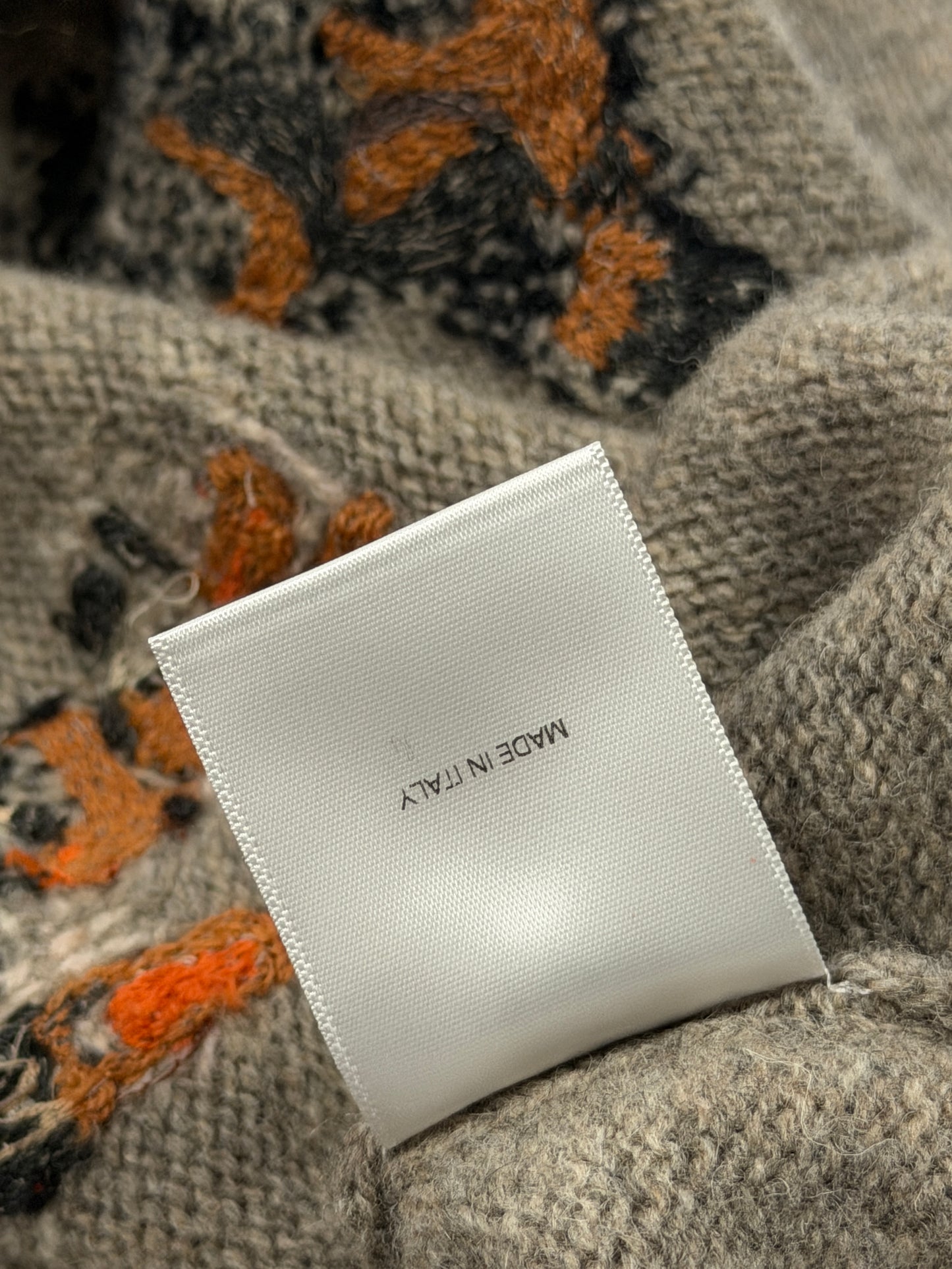 'Come Live With Me' Embroidered Wool Sweater