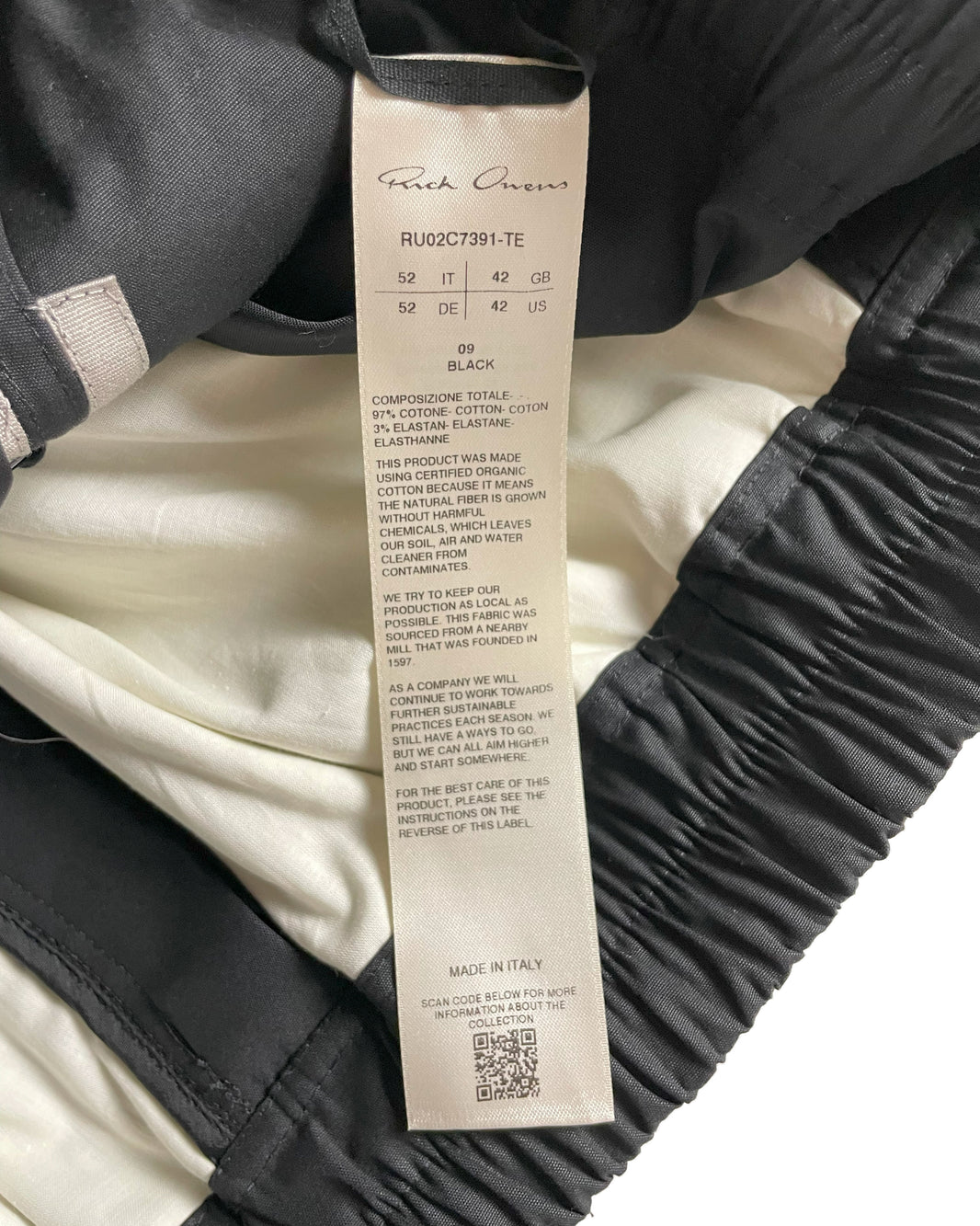 Rick Owens Bela Boxer Shorts Archival