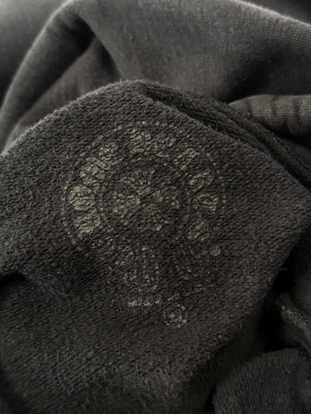 Tire Track Cemetery Cross Spine Hoodie