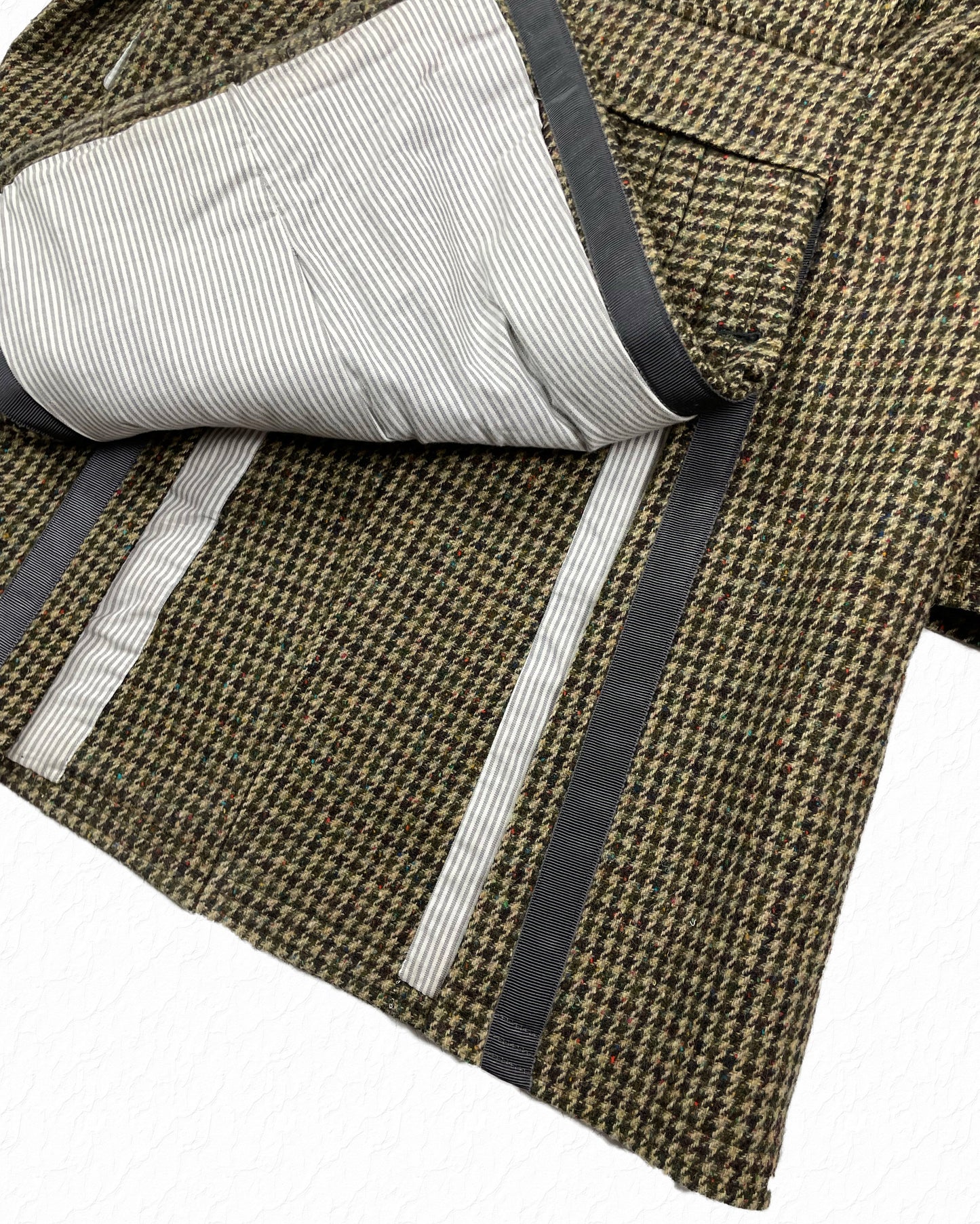 FW07 Multi Houndstooth Wool Chesterfield