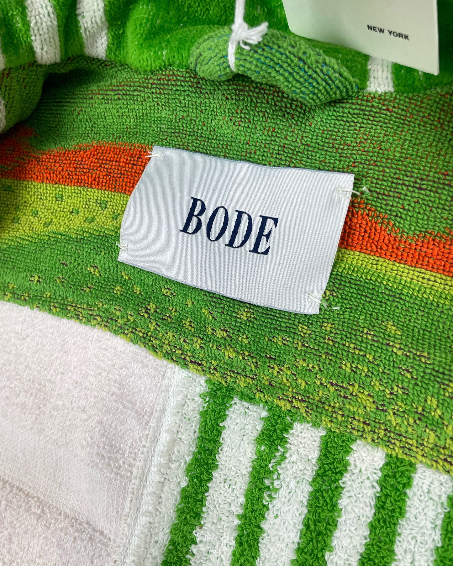 1/1 Poolside Green Duo Towel Jacket