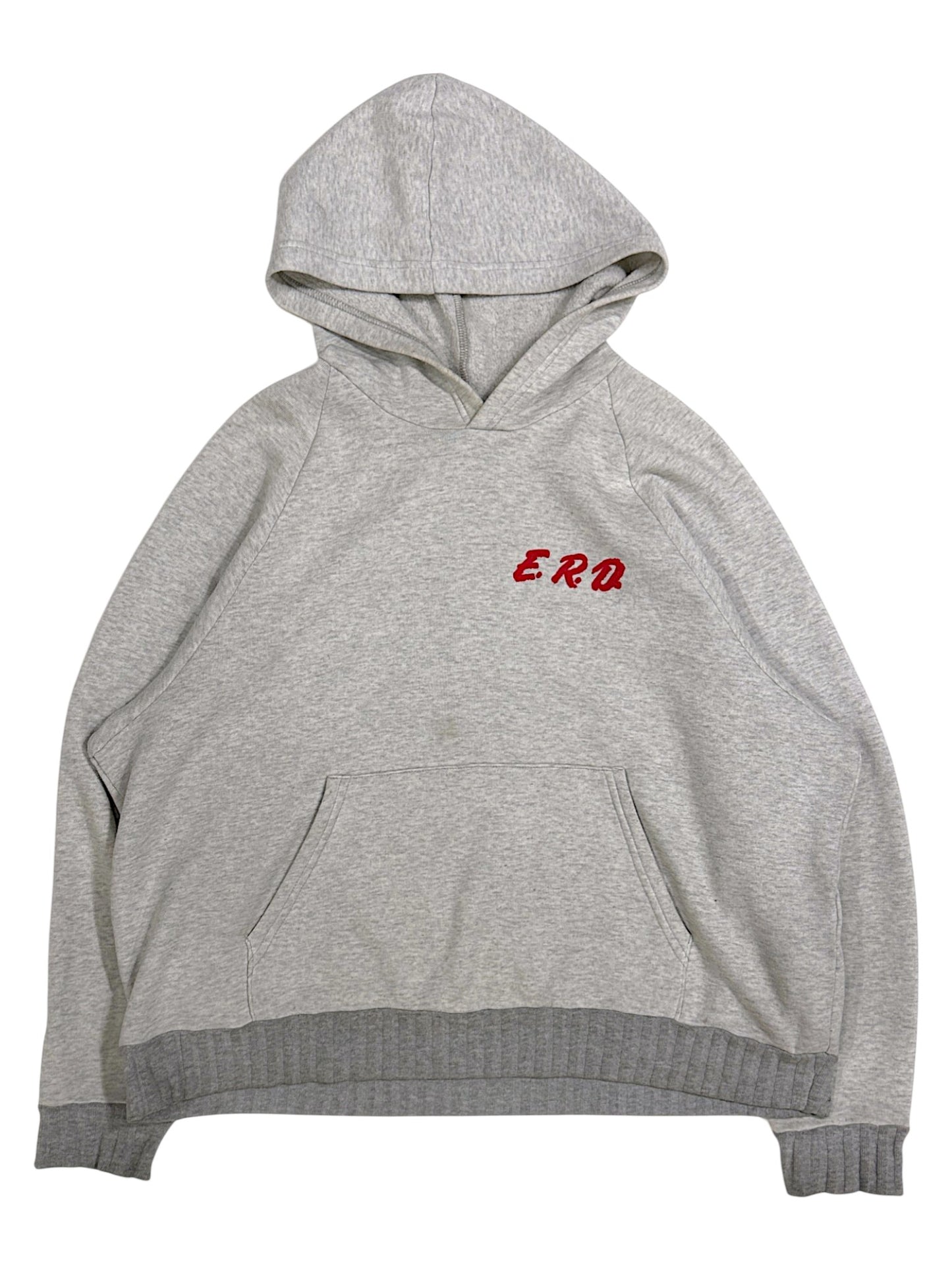 ERD DARE Hoodie back panel Henri Alexander Levi hand drawn JFK I want to die just like JFK inscription archive 1 of 5
