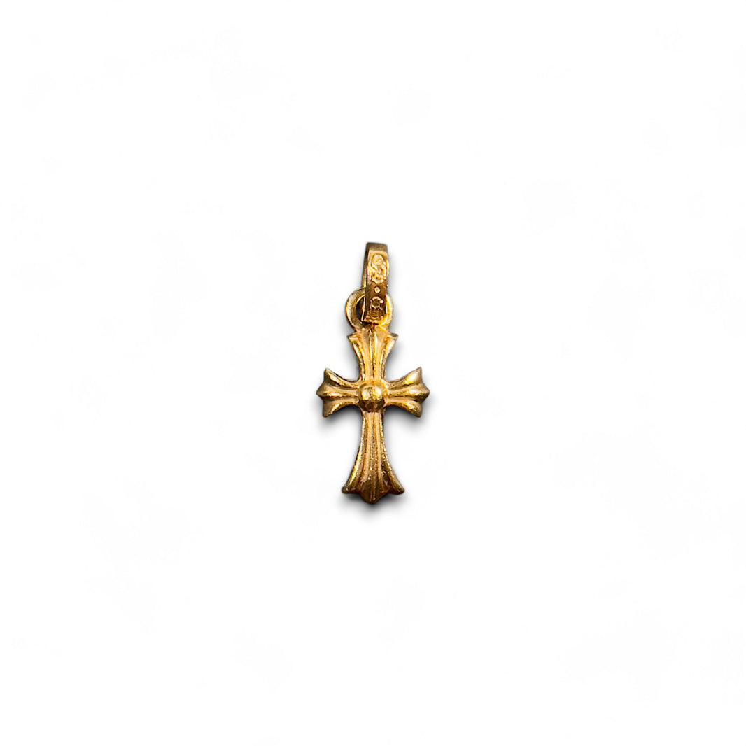 Chrome Hearts Pave Diamond Baby fat Pendant Sterling Silver Hardware