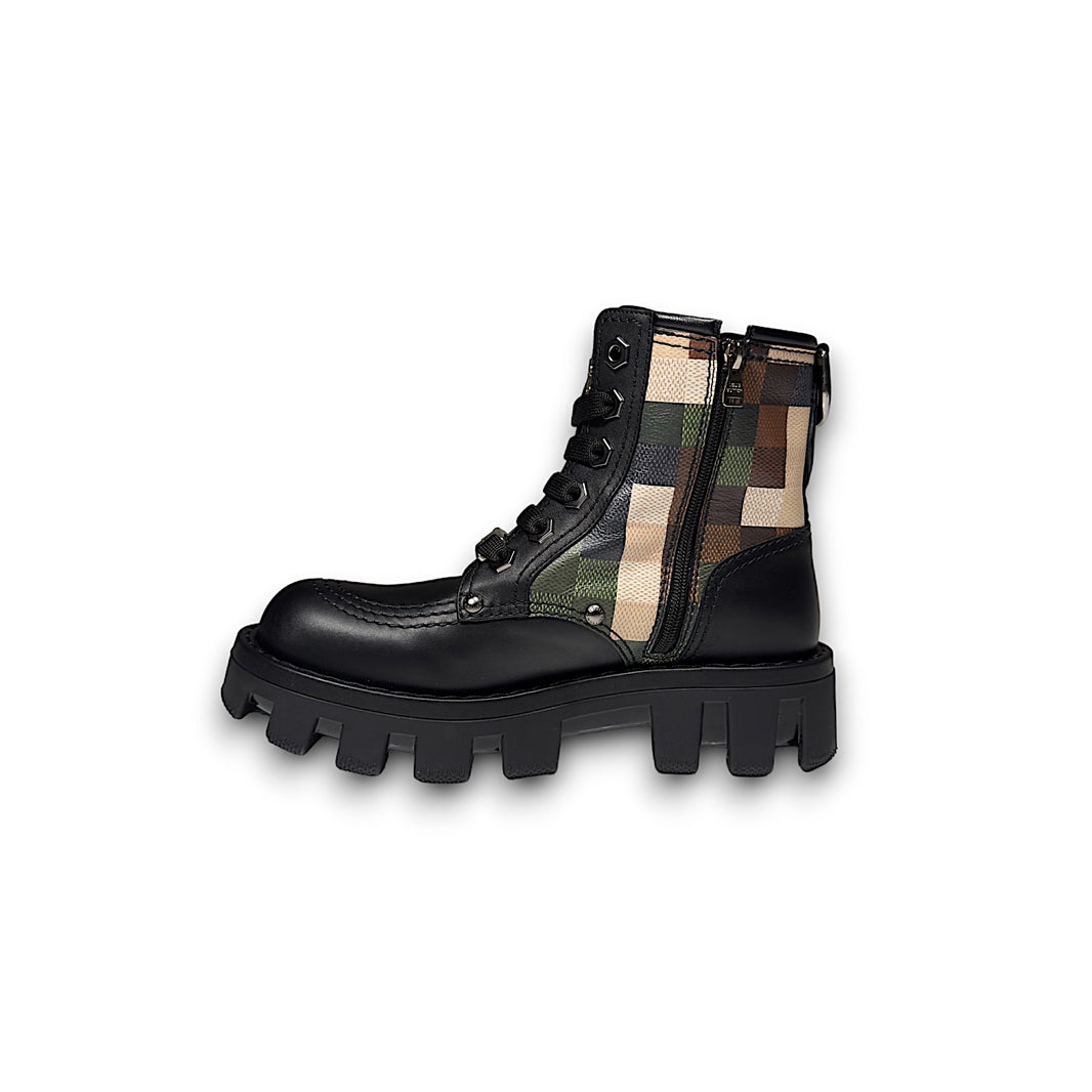 Louis Vuitton Combat Boot Damoflage Pharell LV Archival