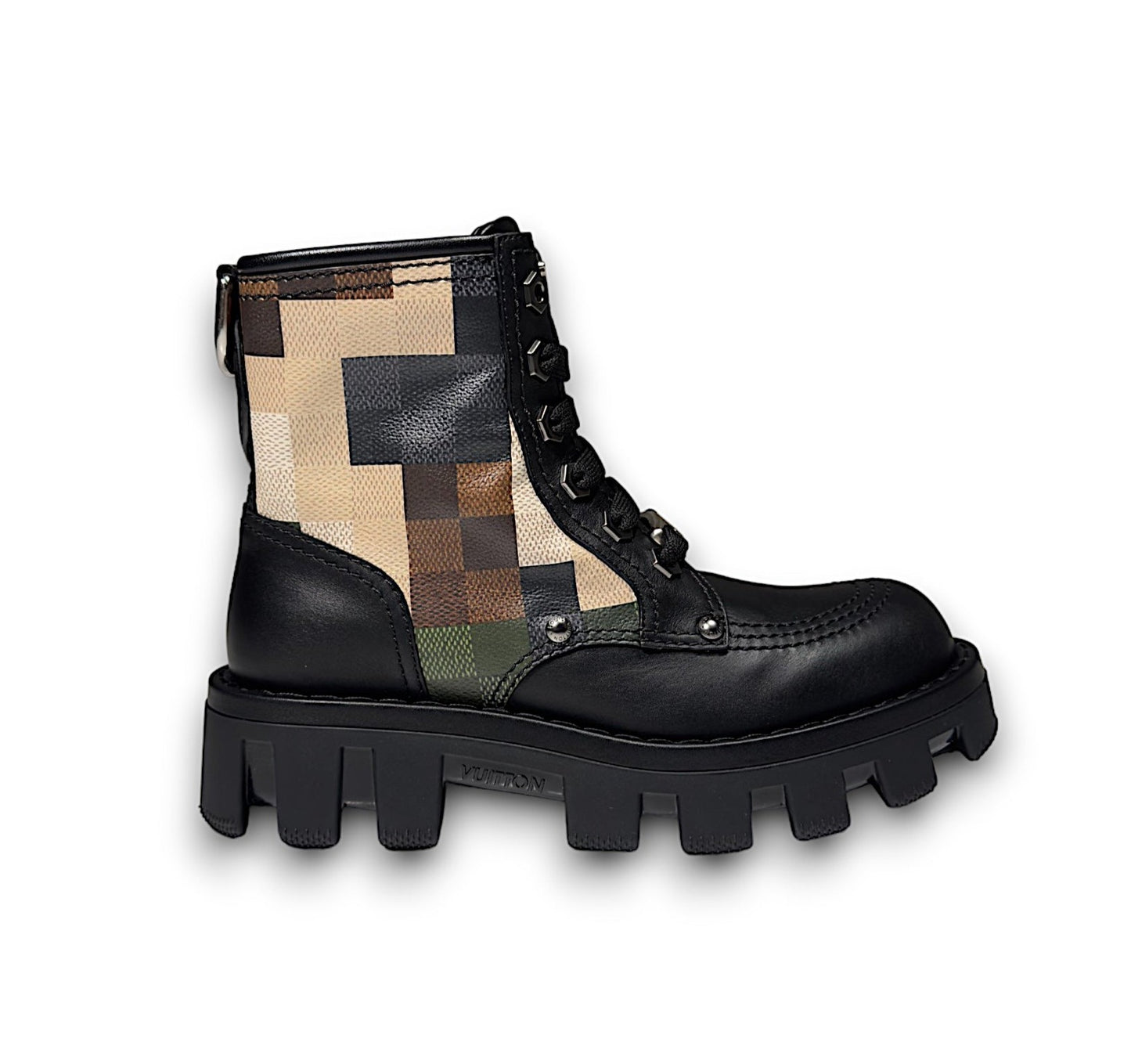 Pharrell LV Damoflage Combat Boot SS23