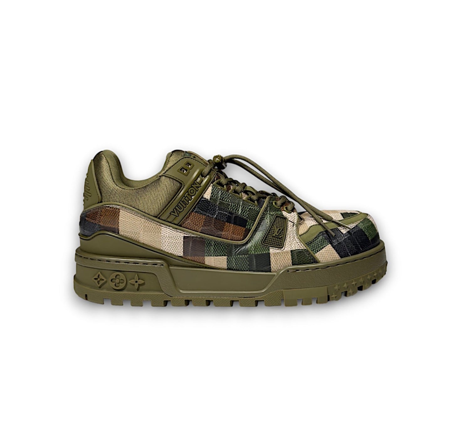 Damoflage Camo Pharrell LV Trainer Maxi Sneaker SS24