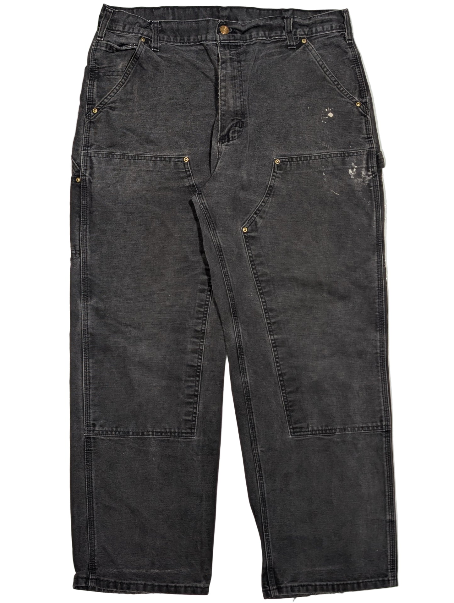 Carhartt 90s Double Knee Carpenter Pants Faded Black
