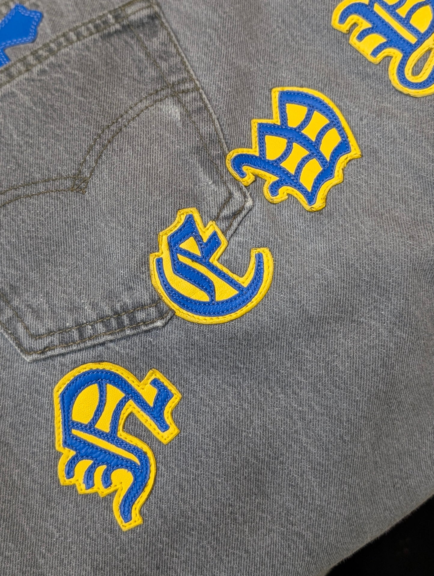 Levi's Cross Patch New York City Jeans