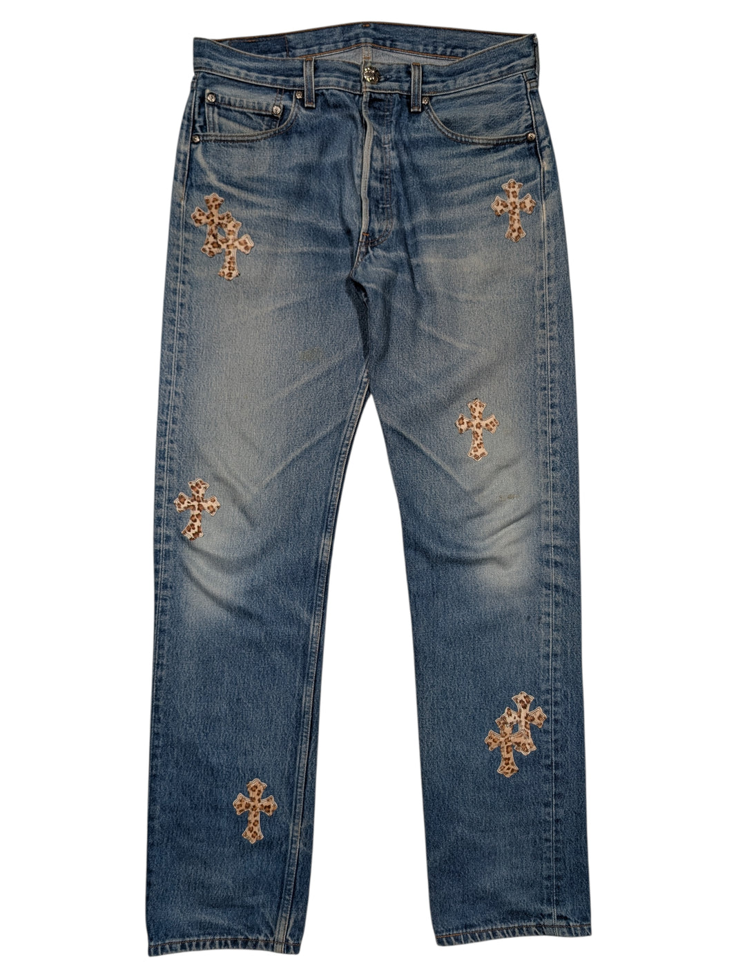 Levi's Cheetah Cross Patch Jeans