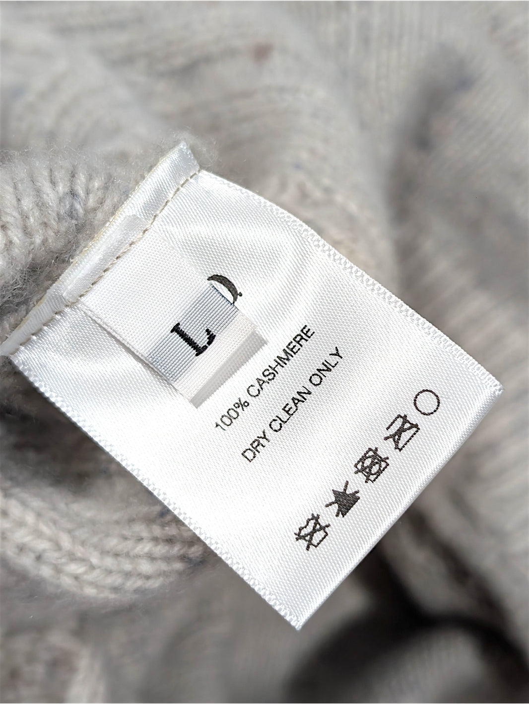 Enfants Riches Déprimés St. Vincent Loro Piana Asymmetrical Cashmere Cardigan Authenticated Designer