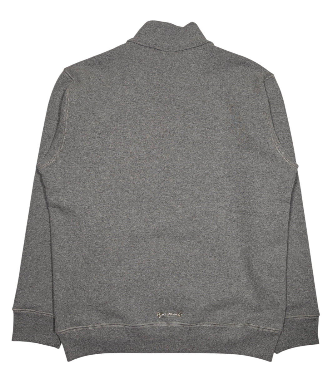 chrome hearts paper jam quarter zip