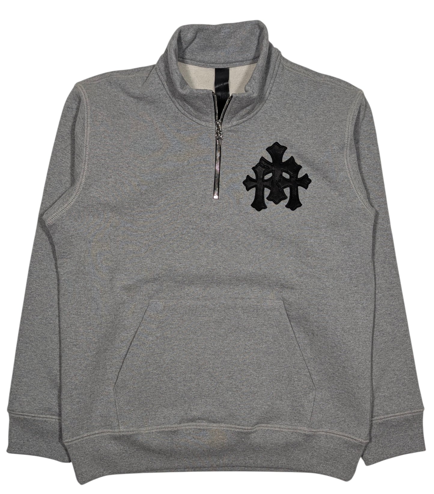 chrome hearts quarter zip