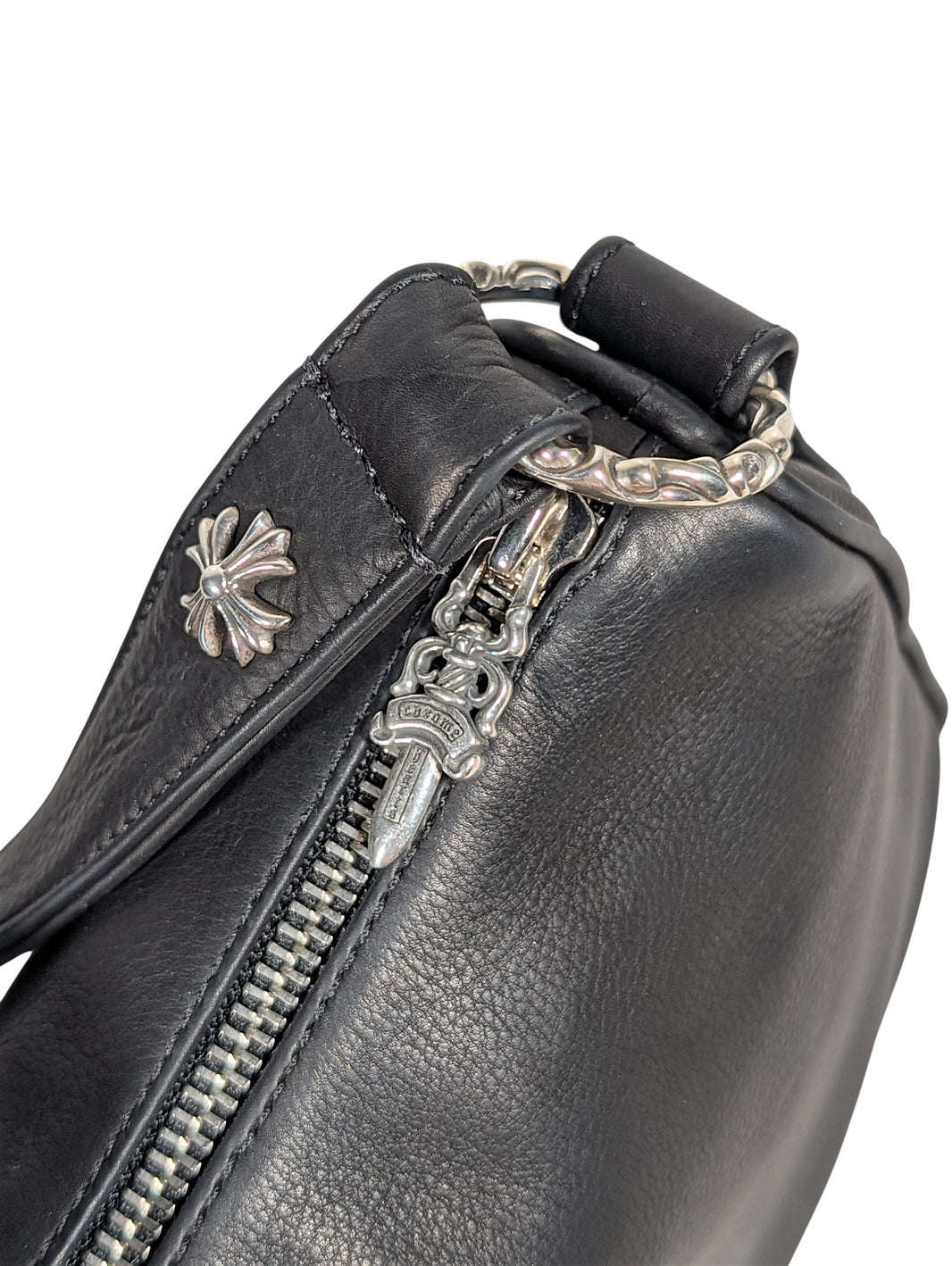 Chrome Hearts Leather Chicken Nugget Bag Authenticated Designer