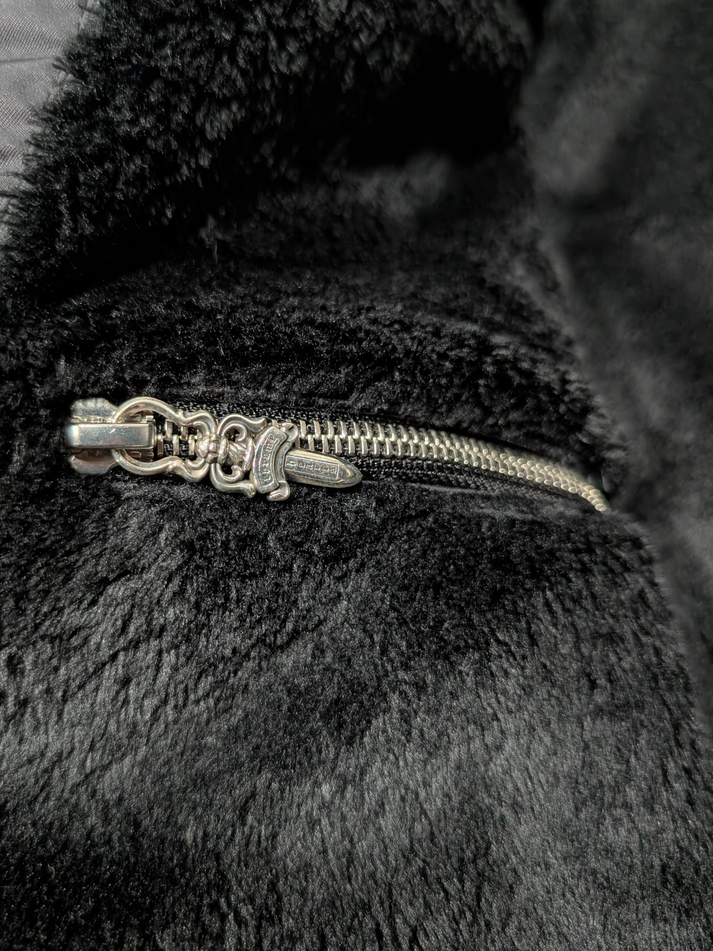 Chrome Hearts Cobra Racing Leather Cross Patch Jacket Hand-Selected Collector Piece