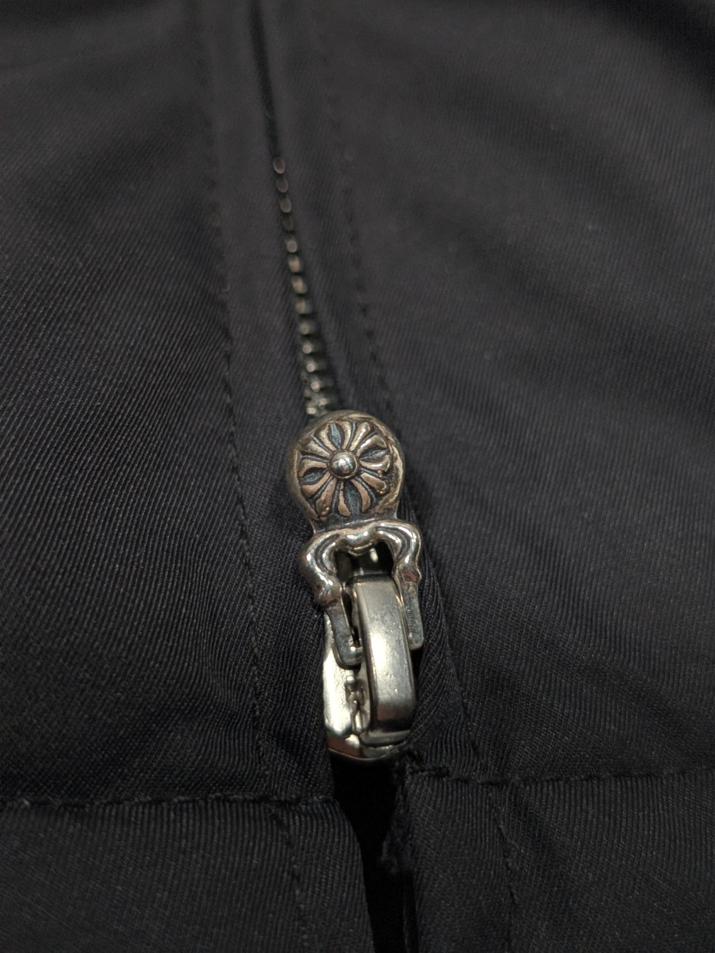 Cobra Racing Leather Cross Patch Jacket