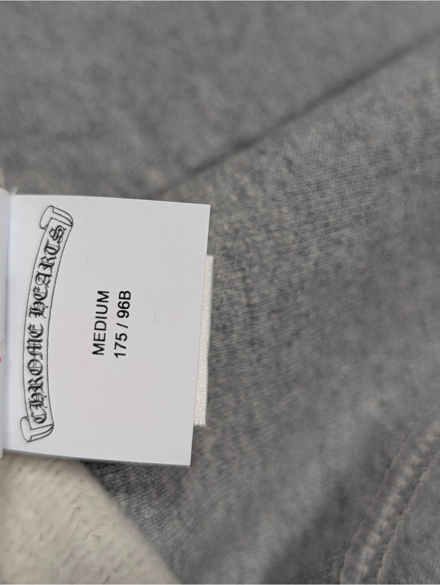 chrome hearts paper jam quarter zip