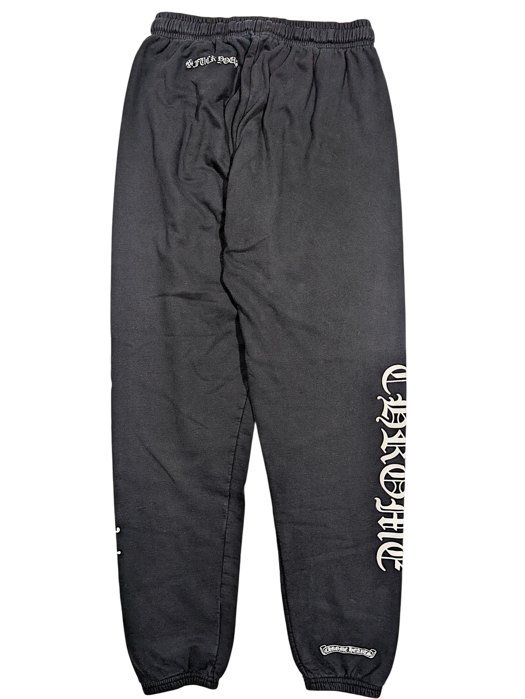 Chrome Hearts Vintage "Fuck You" Sweatpants Sterling Silver Hardware