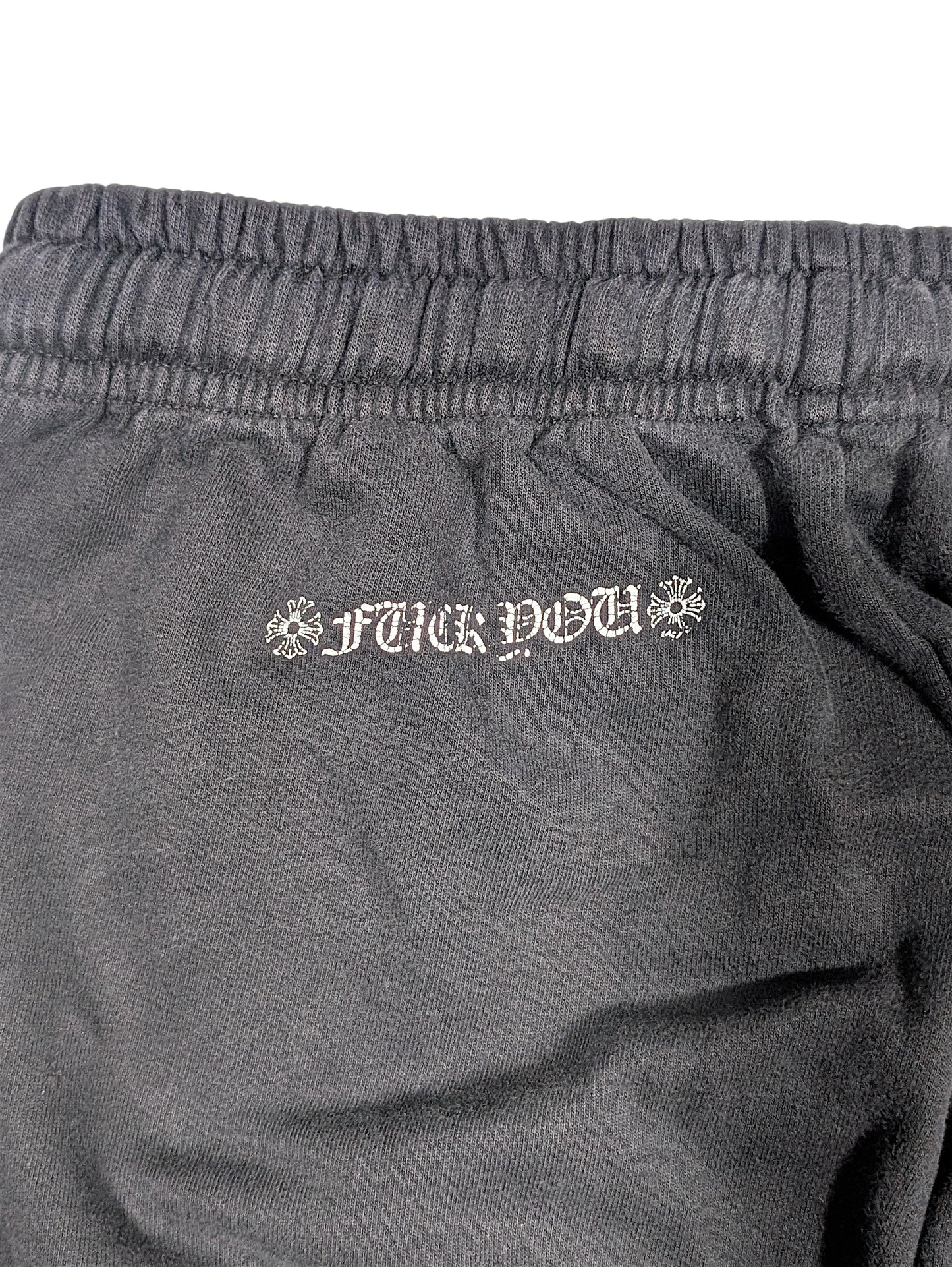 Vintage Fuck You Sweatpants Black