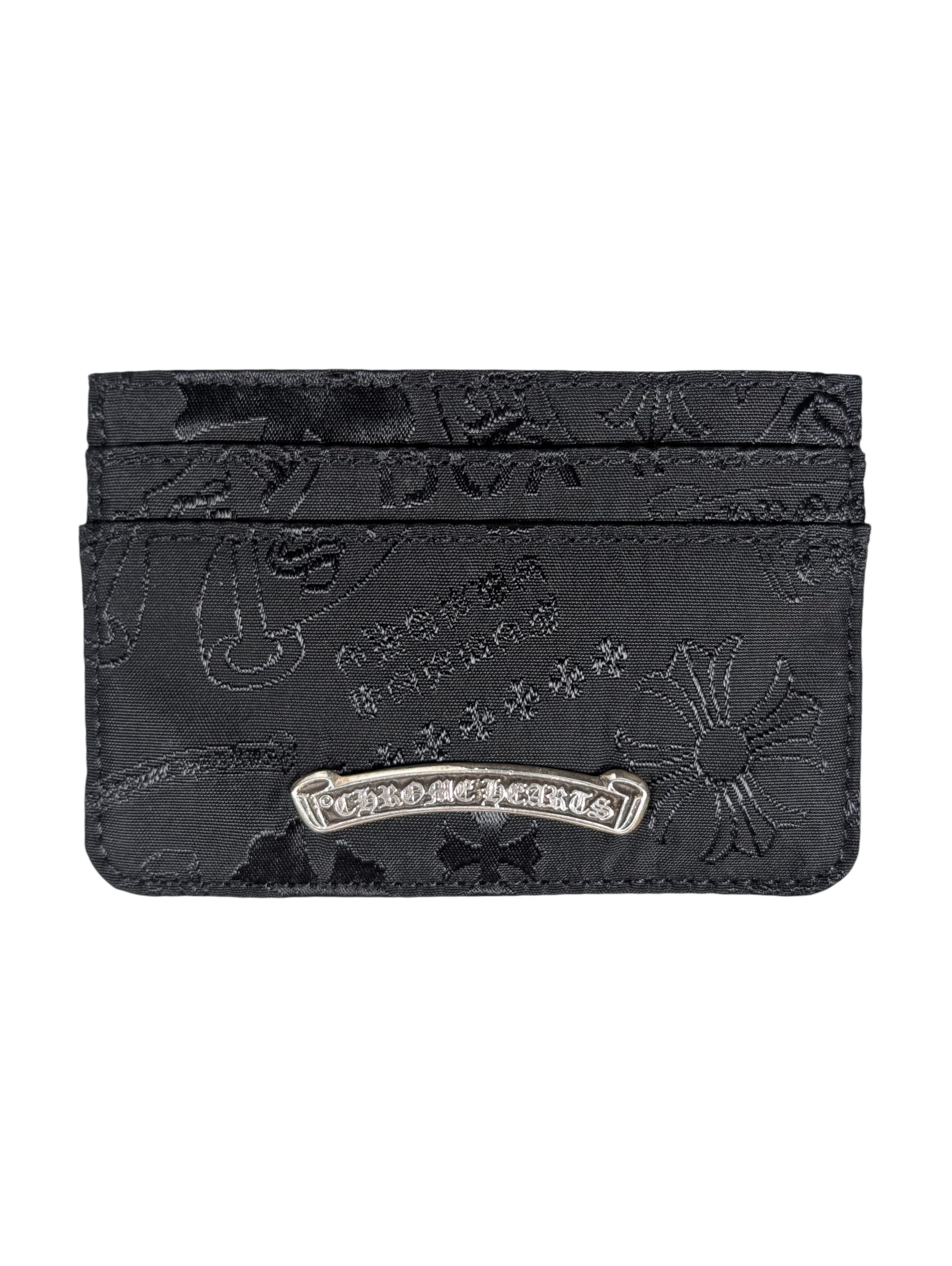 Chrome Hearts Nylon Stencil Card Holder Verified YP Collective