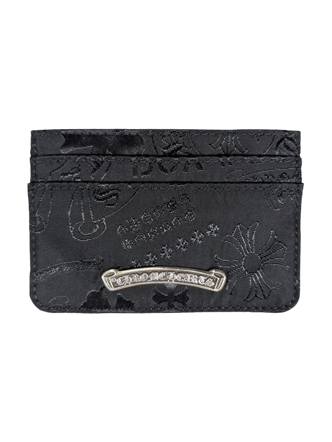 Chrome Hearts Nylon Stencil Card Holder Verified YP Collective
