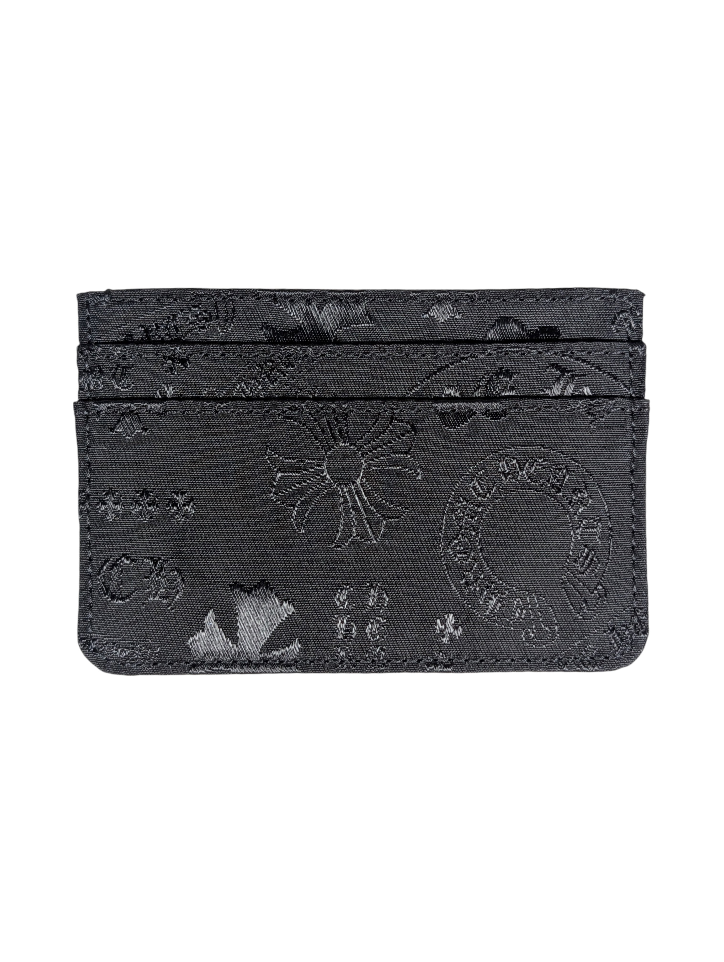 Chrome Hearts Nylon Stencil Card Holder Authentic Wallets