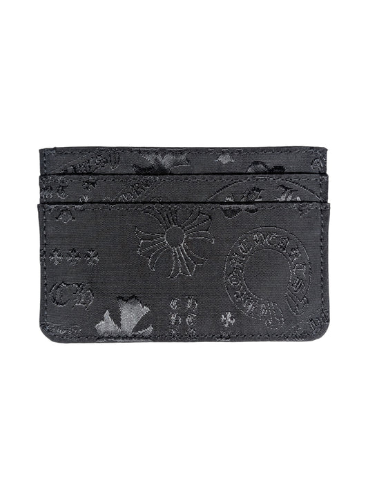 Chrome Hearts Nylon Stencil Card Holder Authentic Wallets