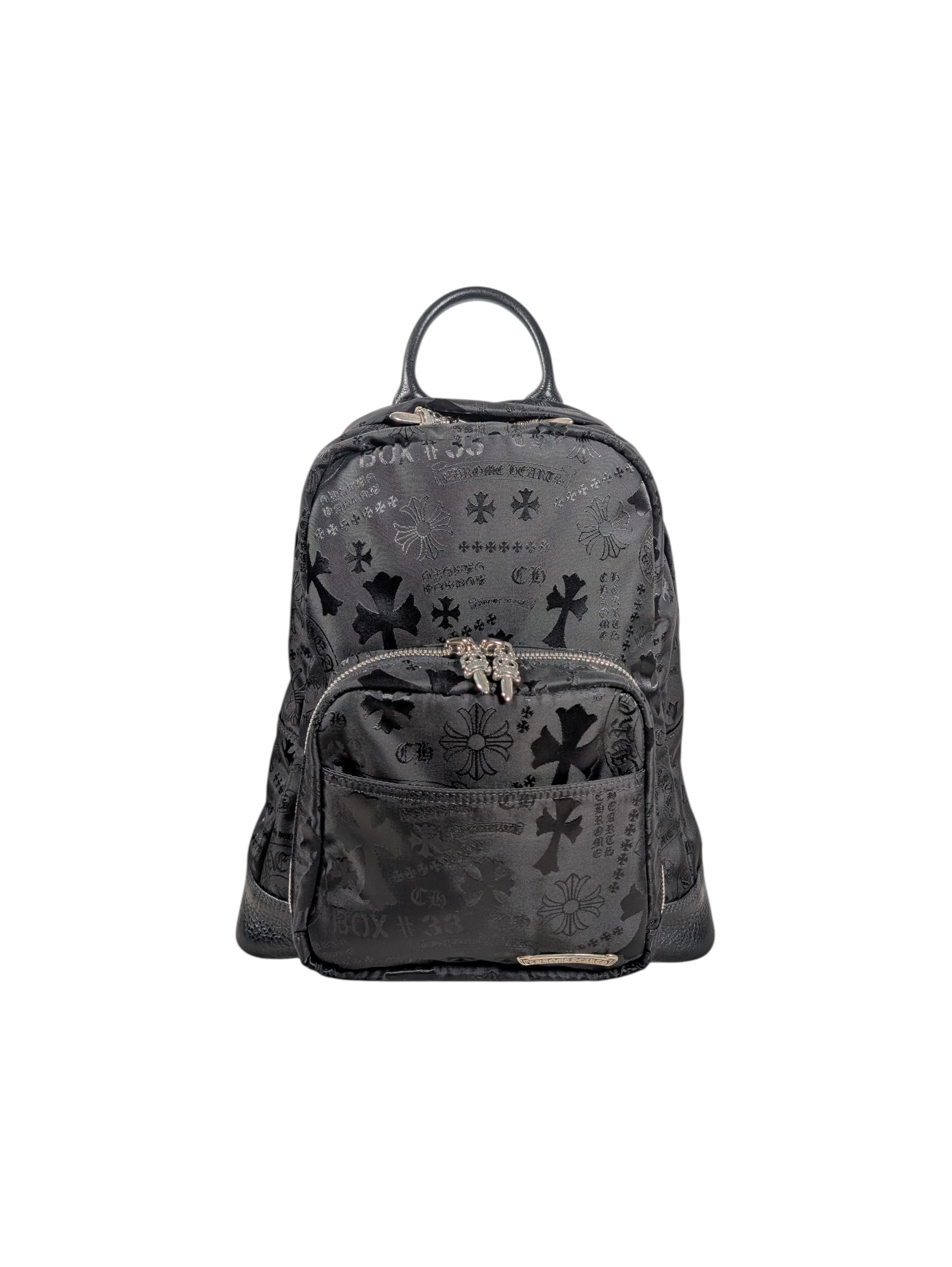 Chrome Hearts CH Stencil Mni Backpack Sterling Silver Hardware