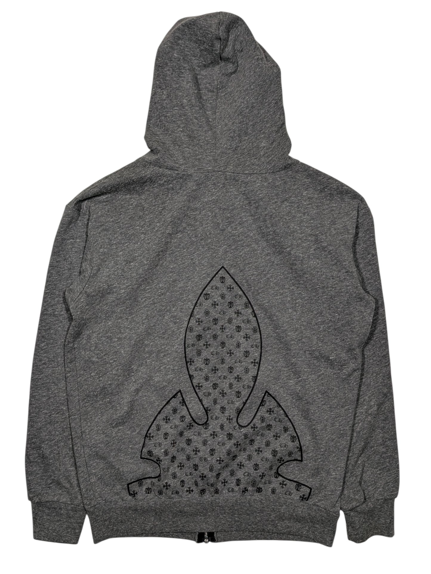 chrome hearts hoodie zip up