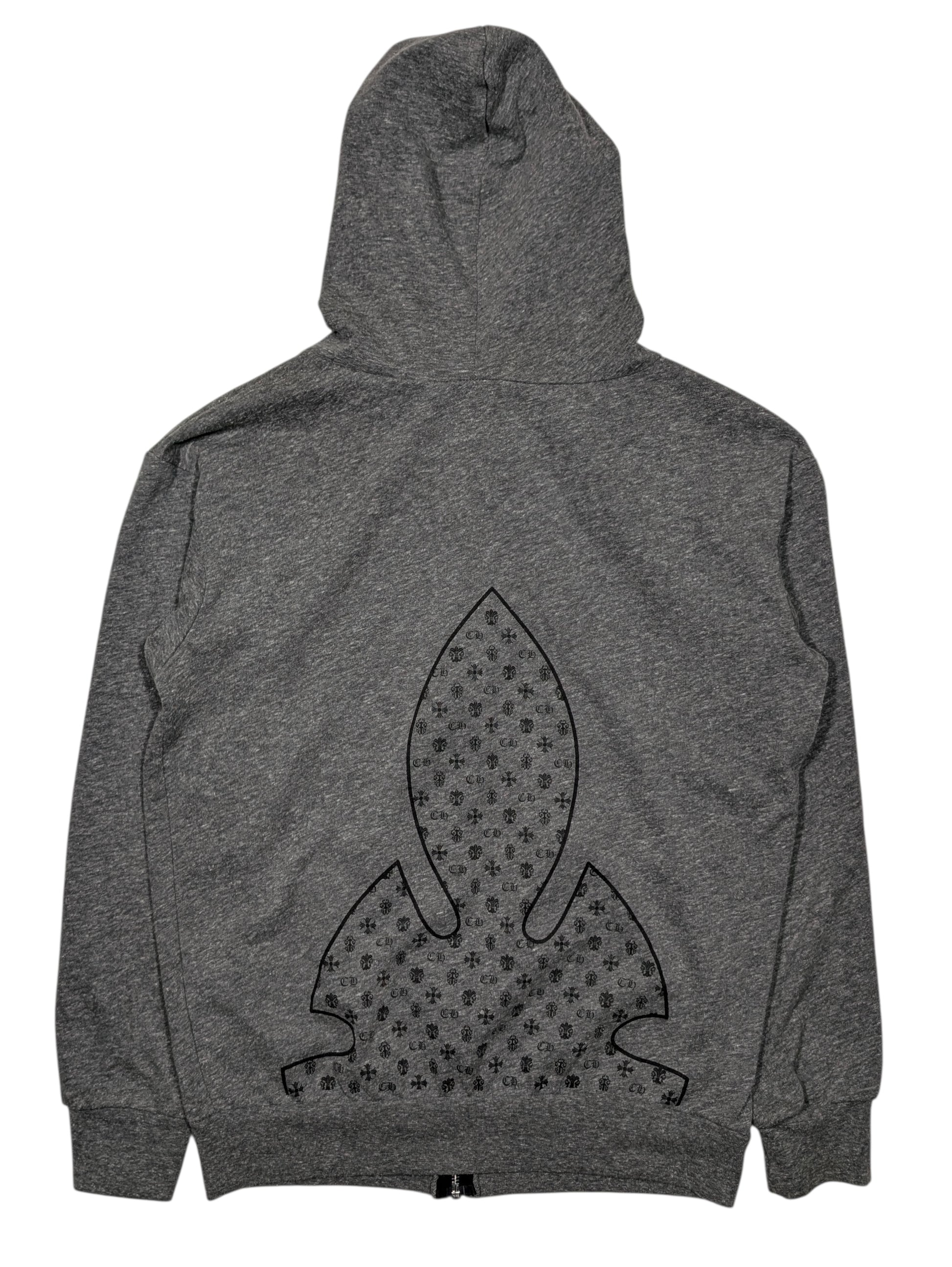 chrome hearts hoodie zip up
