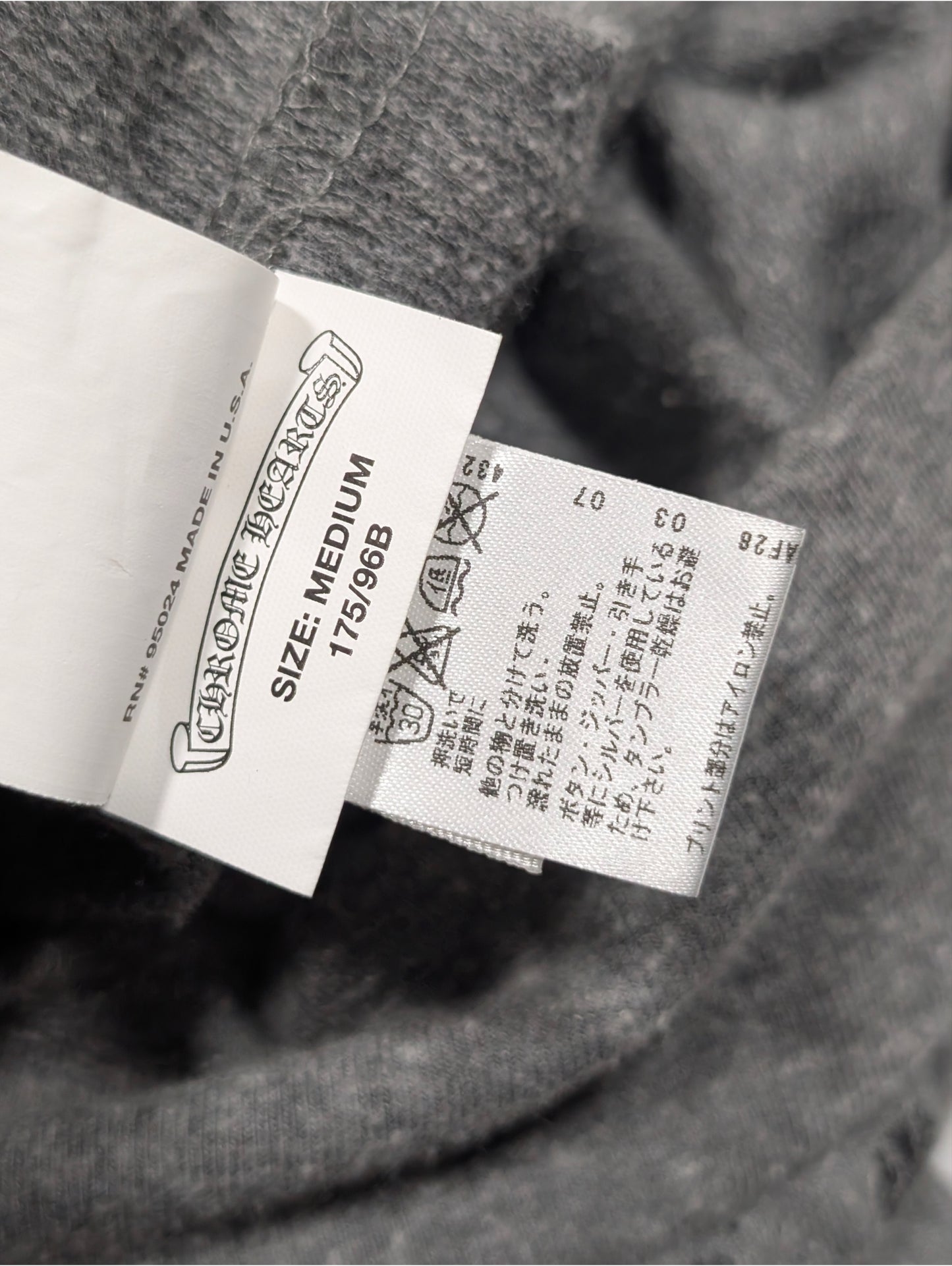 chrome hearts hoodie zip up