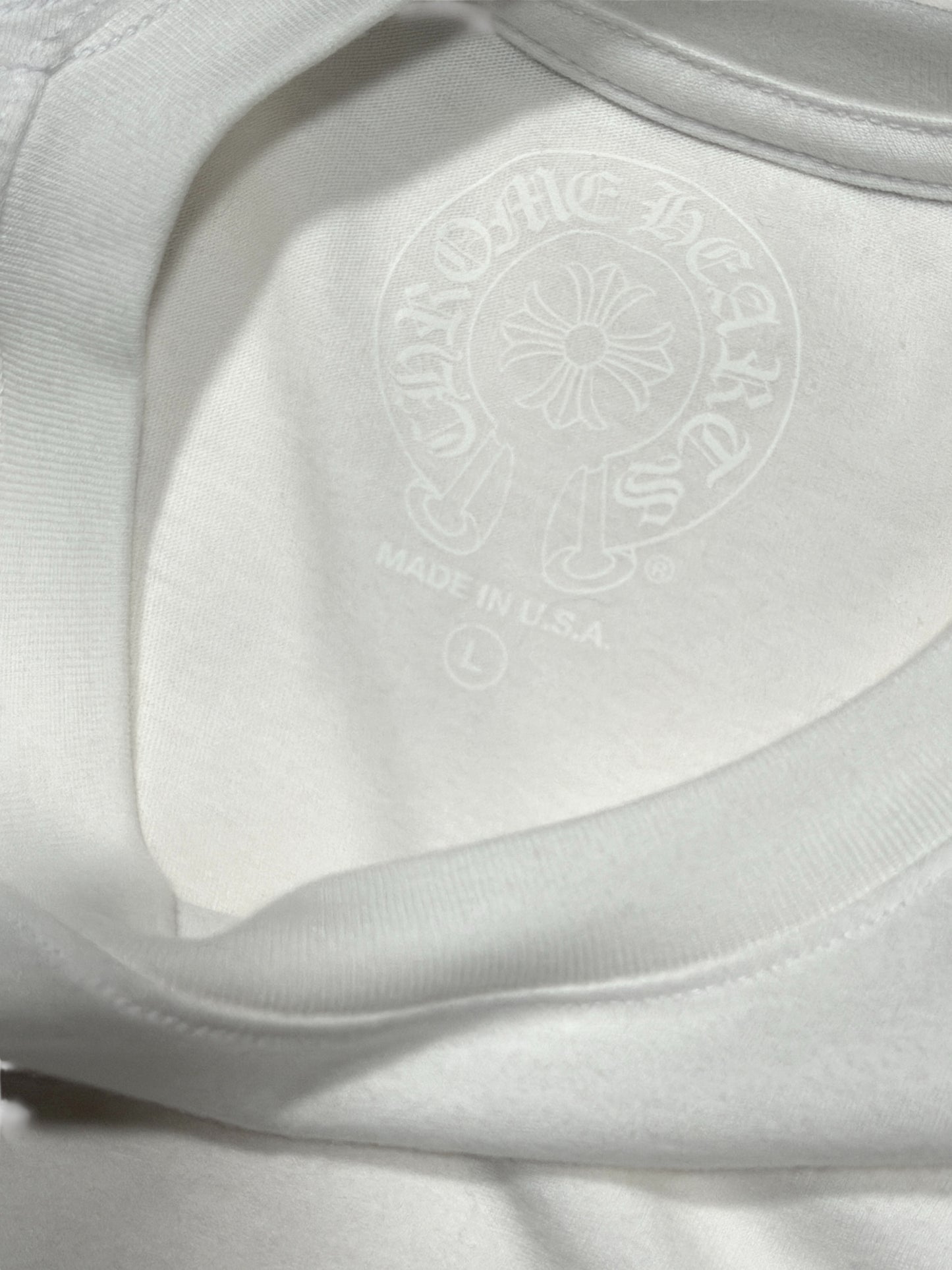 Chrome Hearts St Barths Exclusive Pocket Tee White Verified YP Collective