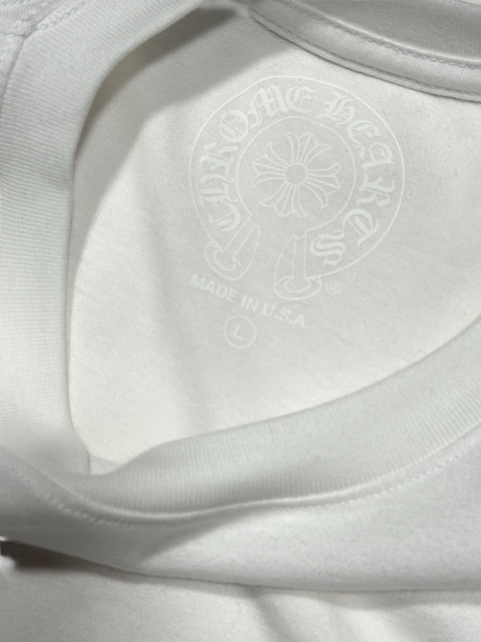 Chrome Hearts St Barths Exclusive Pocket Tee White Verified YP Collective