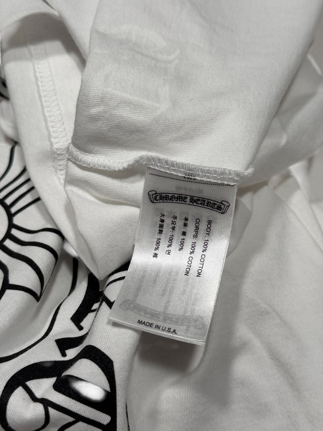 Chrome Hearts St Barths Exclusive Pocket Tee White Archival